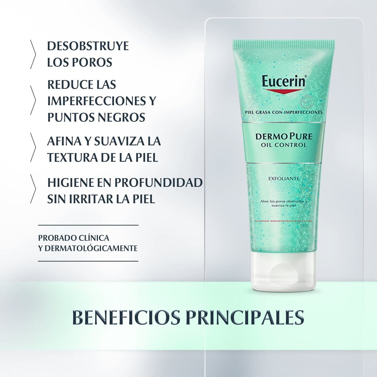 DERMOPURE OIL CONTROL Exfoliante peeling de la piel para grasa con imperfecciones Eucerin